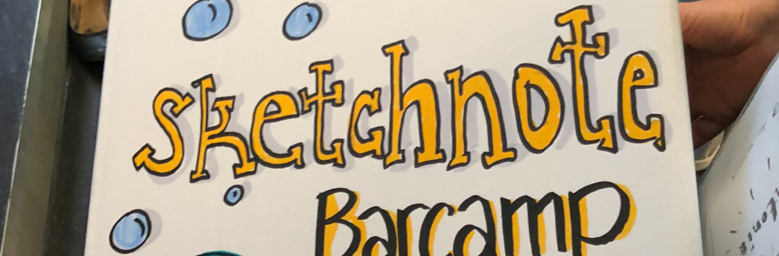 Sketchnote Barcamp Header